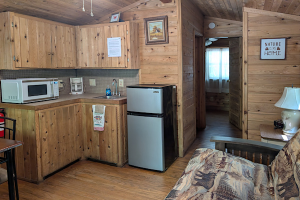 Deluxe Cabin 5 Kitchen