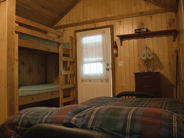 Deluxe Cabin 3 Sleeping Area