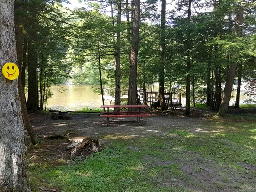 Lakeside Campground Campsite