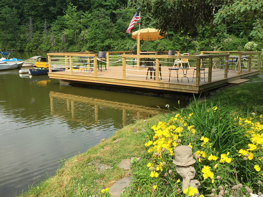 Lakeside Campground Boat Pier